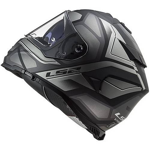 CASCO INTEGRALE LS2 FF800 STORM FASTER MATT TITANIUM