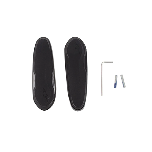 SMX TOE SLIDER W/SCREWS AND HEXAGONAL KEY BLACK | ALPINESTARS