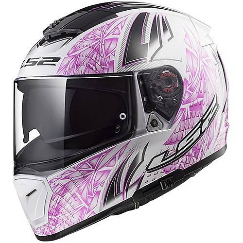 LS2 FF390 BREAKER RUMBLE WHITE PINK