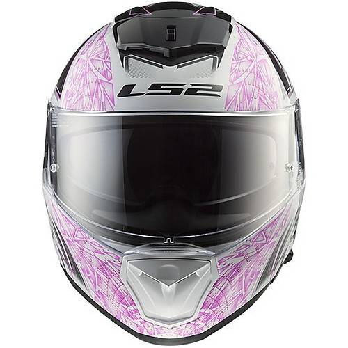 LS2 FF390 BREAKER RUMBLE WHITE PINK