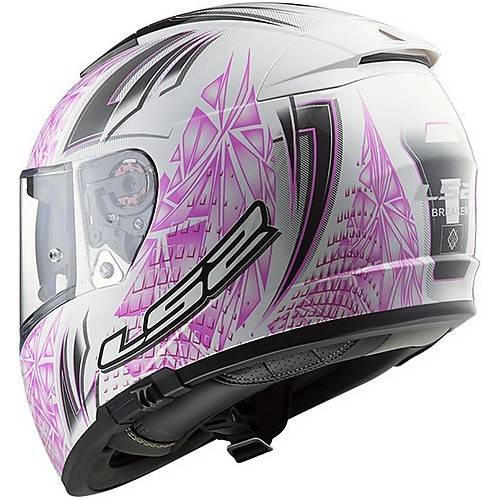 LS2 FF390 BREAKER RUMBLE WHITE PINK
