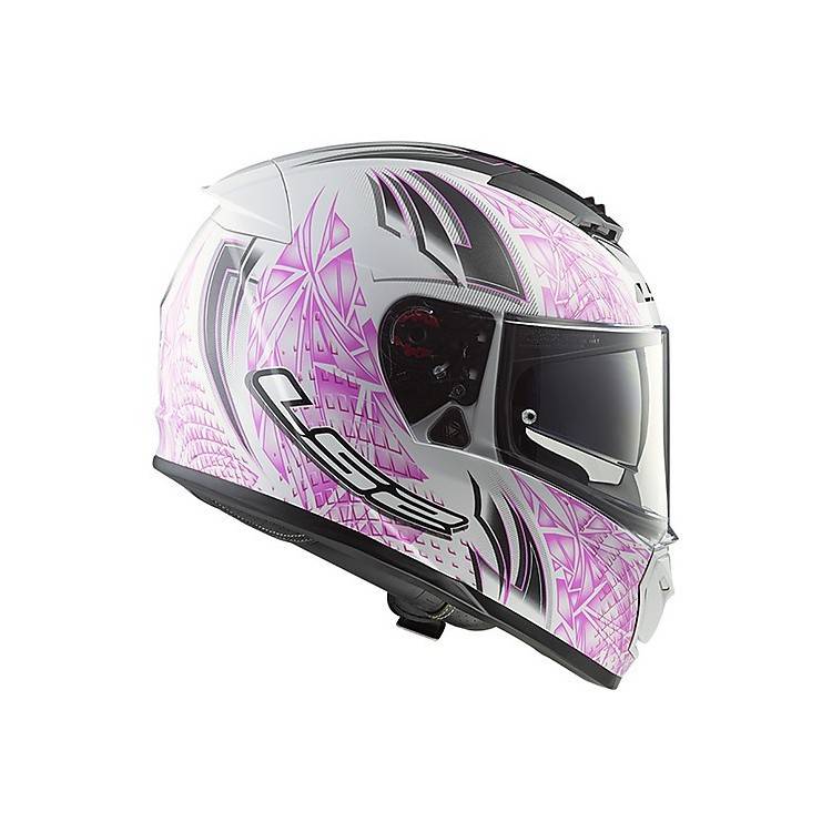 LS2 FF390 BREAKER RUMBLE WHITE PINK