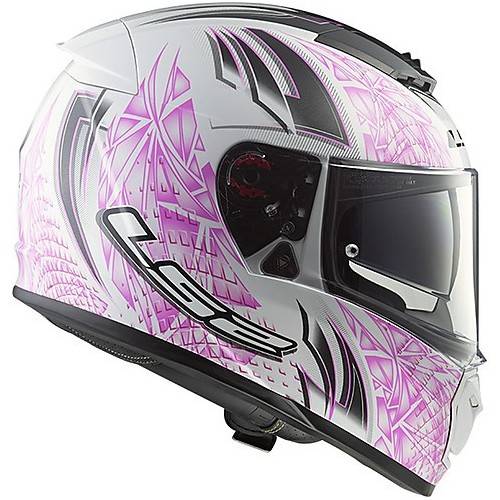 LS2 FF390 BREAKER RUMBLE WHITE PINK