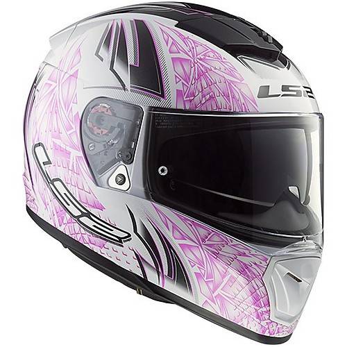 LS2 FF390 BREAKER RUMBLE WHITE PINK