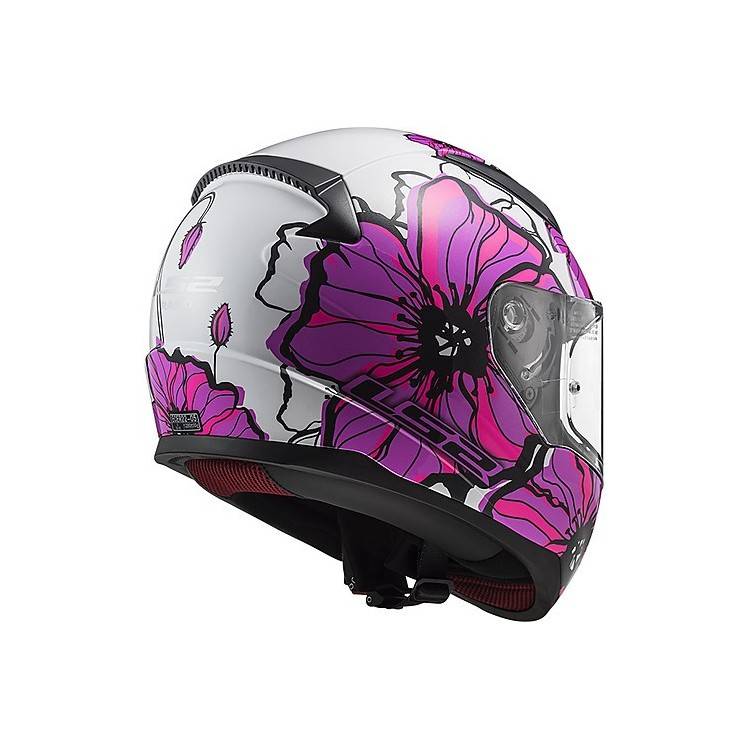 CASCO INTEGRALE LS2 FF353 RAPID POPPIES PINK