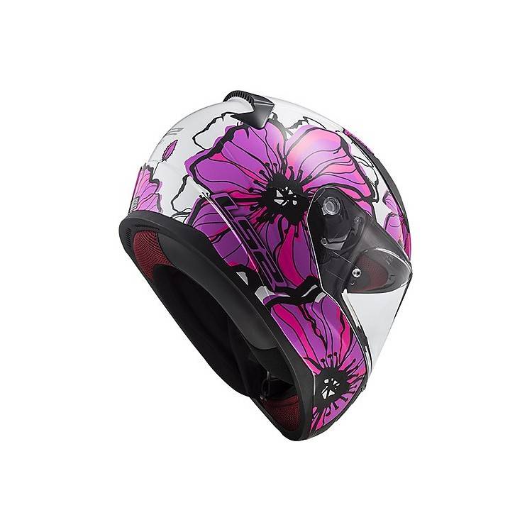 CASCO INTEGRALE LS2 FF353 RAPID POPPIES PINK