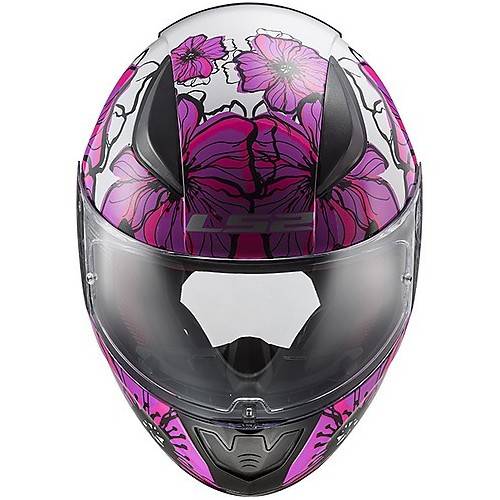 CASCO INTEGRALE LS2 FF353 RAPID POPPIES PINK