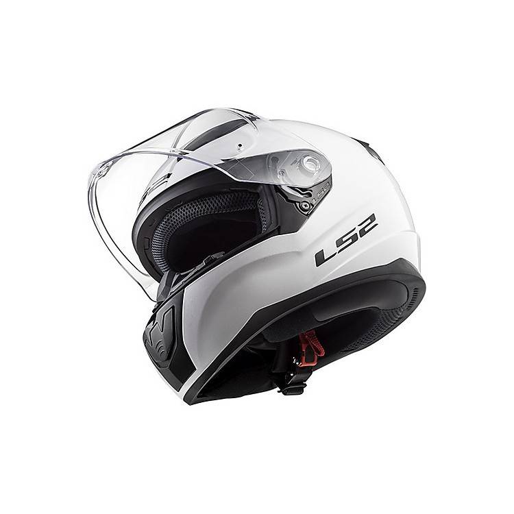 CASCO INTEGRALE LS2 FF353 RAPID SINGLE MONO GLOSS WHITE