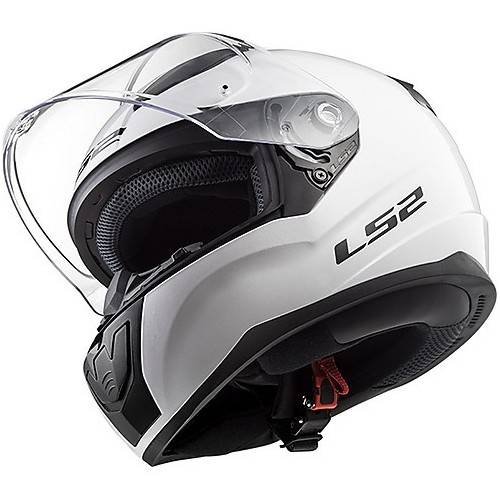 CASCO INTEGRALE LS2 FF353 RAPID SINGLE MONO GLOSS WHITE