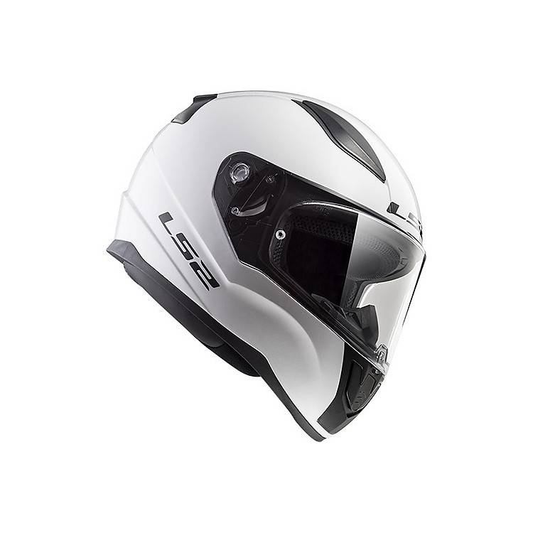 CASCO INTEGRALE LS2 FF353 RAPID SINGLE MONO GLOSS WHITE