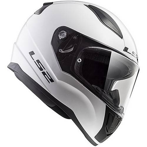CASCO INTEGRALE LS2 FF353 RAPID SINGLE MONO GLOSS WHITE