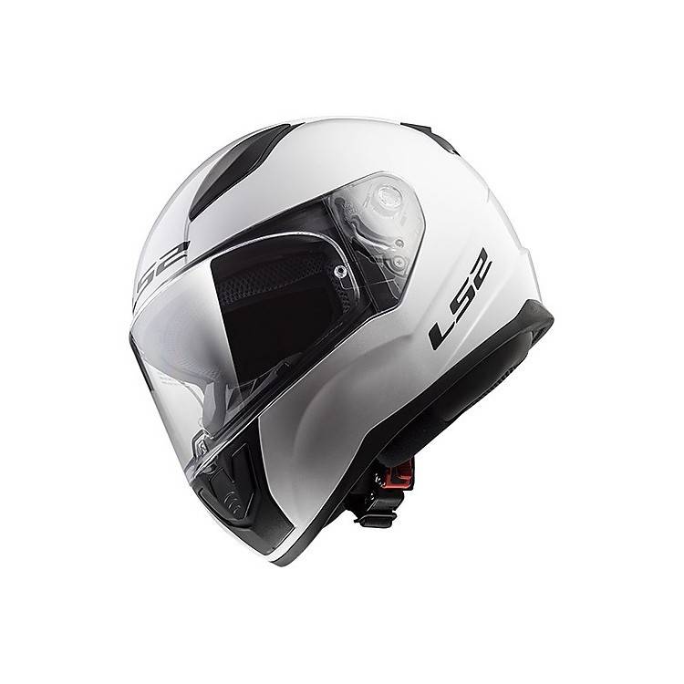 CASCO INTEGRALE LS2 FF353 RAPID SINGLE MONO GLOSS WHITE