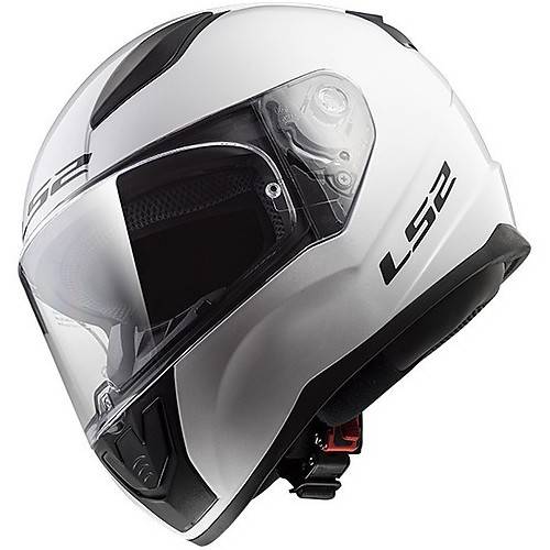 CASCO INTEGRALE LS2 FF353 RAPID SINGLE MONO GLOSS WHITE