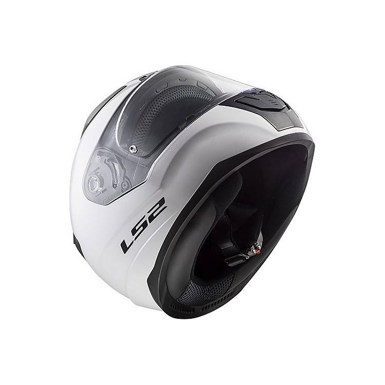 CASCO INTEGRALE LS2 FF353 RAPID SINGLE MONO GLOSS WHITE