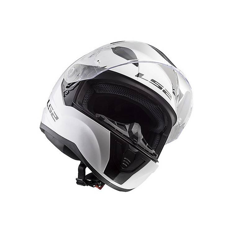CASCO INTEGRALE LS2 FF353 RAPID SINGLE MONO GLOSS WHITE