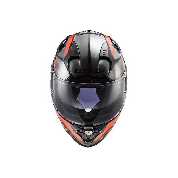 CASCO INTEGRALE LS2 FF327 CHALLENGER CANNON JEANS FLUO ORANG