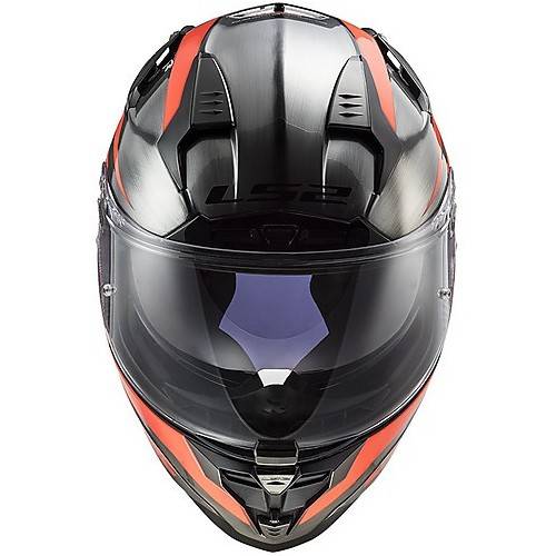 CASCO INTEGRALE LS2 FF327 CHALLENGER CANNON JEANS FLUO ORANG