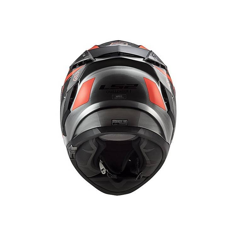 CASCO INTEGRALE LS2 FF327 CHALLENGER CANNON JEANS FLUO ORANG
