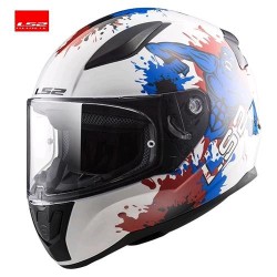 LS2 FF353 RAPID MINI MONSTER WHITE BLUE
