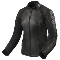 GIACCA MOTO LADY LUNA NERO | REV'IT