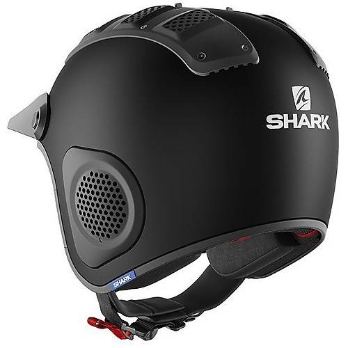 CASCO ATV DRAK NERO OPACO SHARK