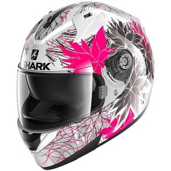 CASCO RIDILL 1.2 NELUM NERO ROSA BIANCO SHARK