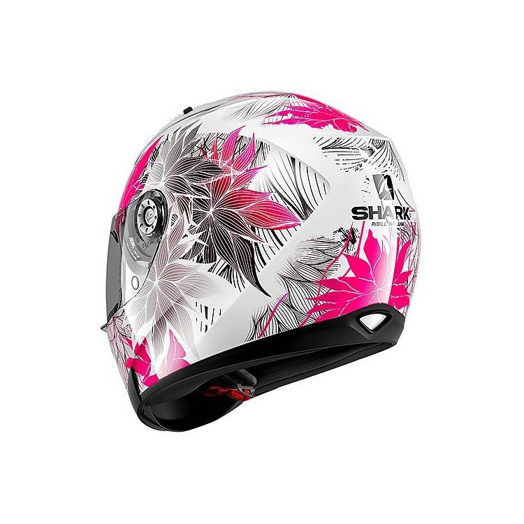 CASCO RIDILL 1.2 NELUM NERO ROSA BIANCO SHARK
