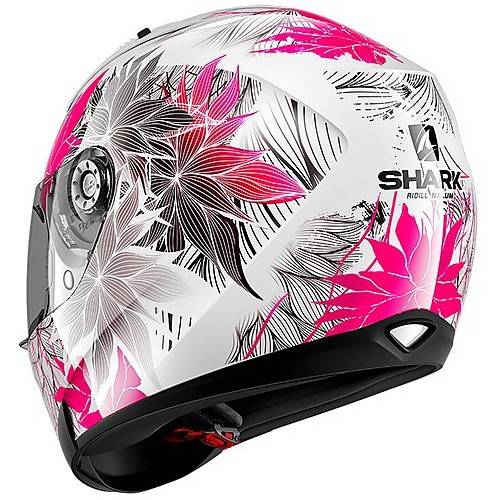 CASCO RIDILL 1.2 NELUM NERO ROSA BIANCO SHARK