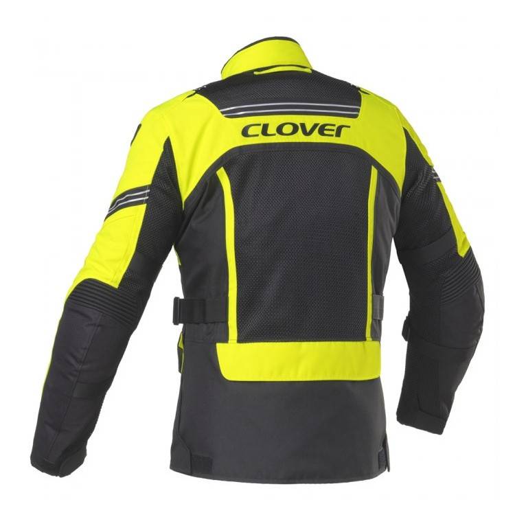 GIACCA VENTOURING-3 LADY WP JACKET NERO GIALLO | CLOVER
