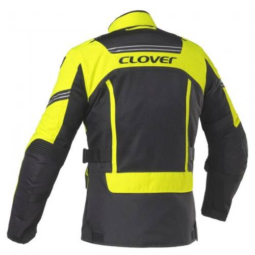 GIACCA VENTOURING-3 WP AIRBAG JACKET NERO GIALLO | CLOVER