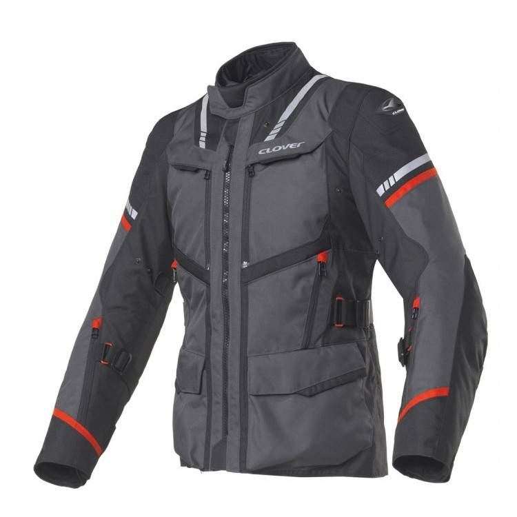 GIACCA SAVANA-3 WP JACKET NERO GRAFITE | CLOVER