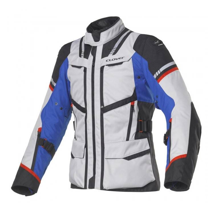 GIACCA SAVANA-3 WP JACKET BLU GRIGIO | CLOVER