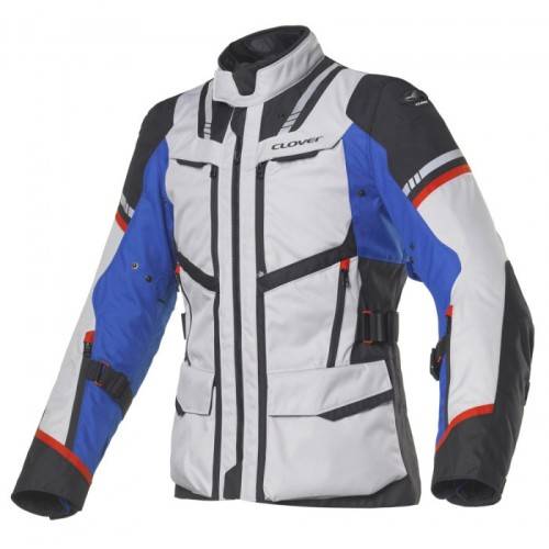 GIACCA SAVANA-3 WP JACKET BLU GRIGIO | CLOVER