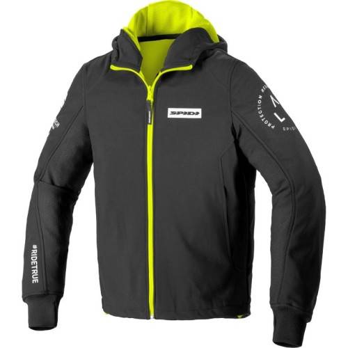 GIACCA IN TESSUTO HOODIE ARMOR EVO GIALLO FLUO | SPIDI