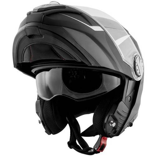 CASCO MODULARE P/J GIVI X23 SYDNEY VIPER NERO OPACO/ARGENTO