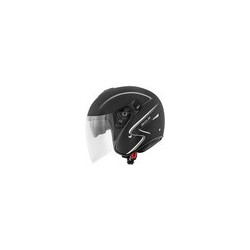 CASCO JET IN FIBRA GIVI 20.9 GLIESE NERO OPACO