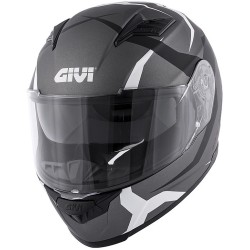 CASCO INTEGRALE GIVI 50.5 TRIDION VORTIX TITANIO NERO OPACO