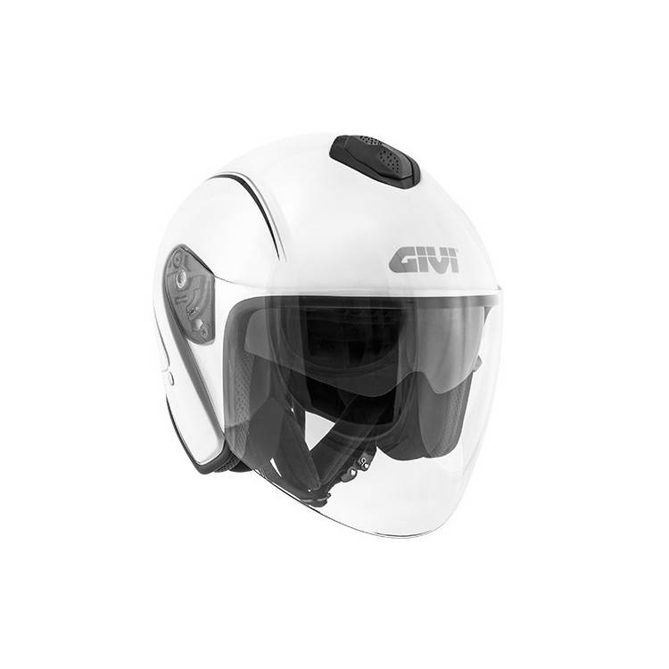 CASCO JET GIVI 20.9 FIBER-J GLIESE IN FIBRA BIANCO
