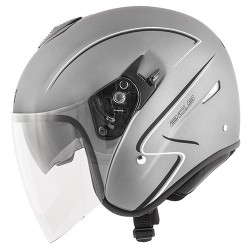 CASCO JET GIVI 20.9 FIBER-J GLIESE IN FIBRA TITANIO OPACO