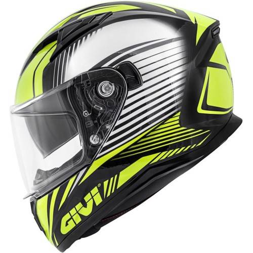 CASCO INTEGRALE GIVI 50.6 GLADE NERO GIALLO FLUO
