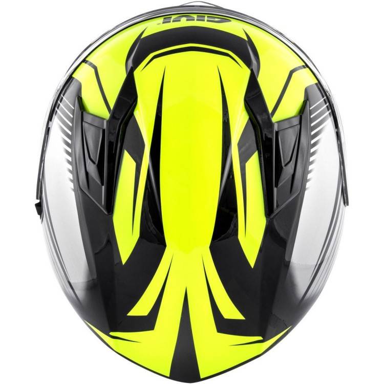 CASCO INTEGRALE GIVI 50.6 GLADE NERO GIALLO FLUO