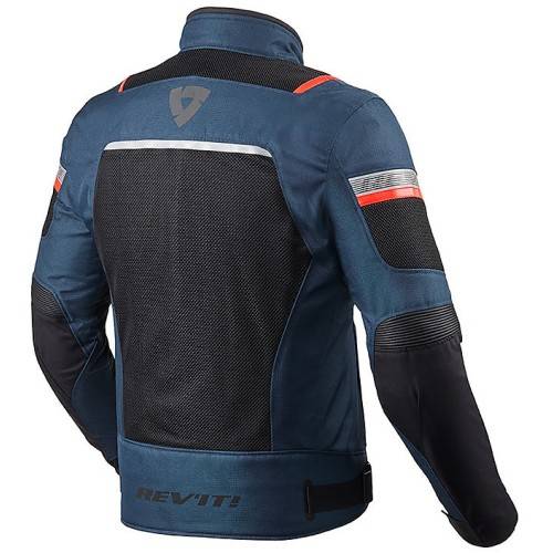 Giacca traforata In Tessuto TORNADO 3 Blu Scuro Nero | Rev'It