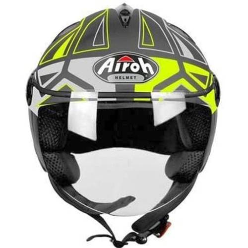 CASCO JT CONVERT YELLOW MATT | AIROH