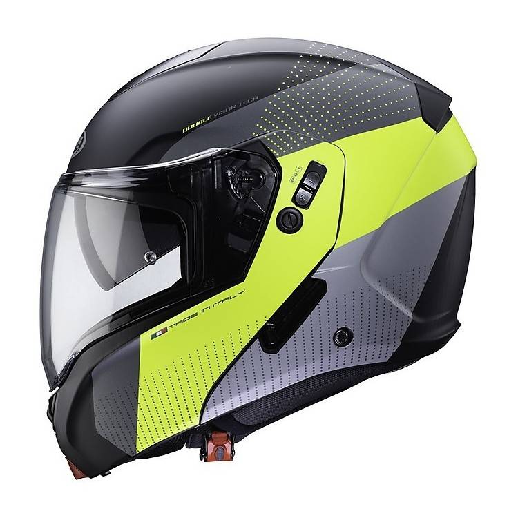 CASCO HORUS SCOUT matt black/yellow f/anthracite/silver  | CABERG
