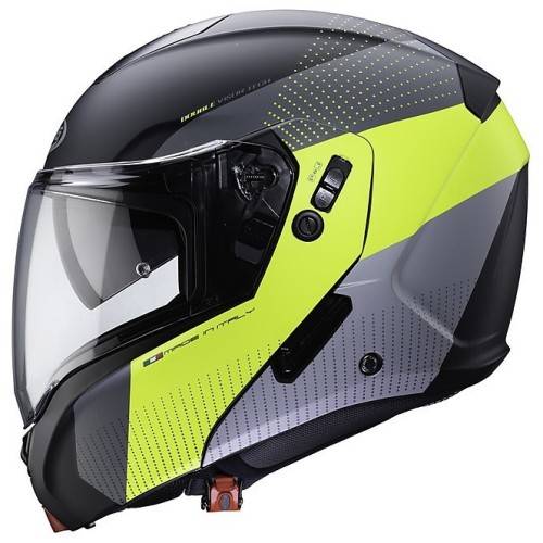 CASCO HORUS SCOUT matt black/yellow f/anthracite/silver  | CABERG