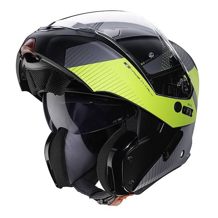 CASCO HORUS SCOUT matt black/yellow f/anthracite/silver  | CABERG