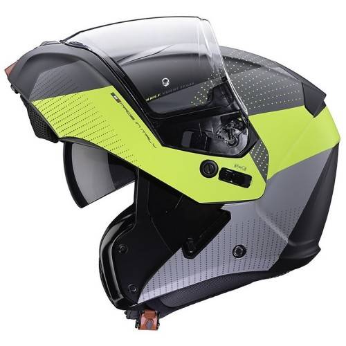 CASCO HORUS SCOUT matt black/yellow f/anthracite/silver  | CABERG
