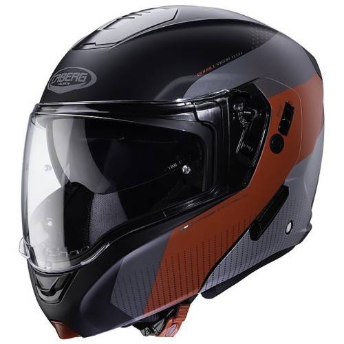 CASCO HORUS SCOUT matt black/red fluo/anthracite/silver | CABERG