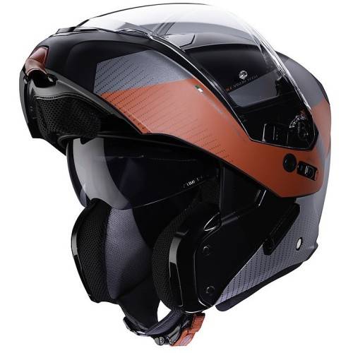 CASCO HORUS SCOUT matt black/red fluo/anthracite/silver | CABERG
