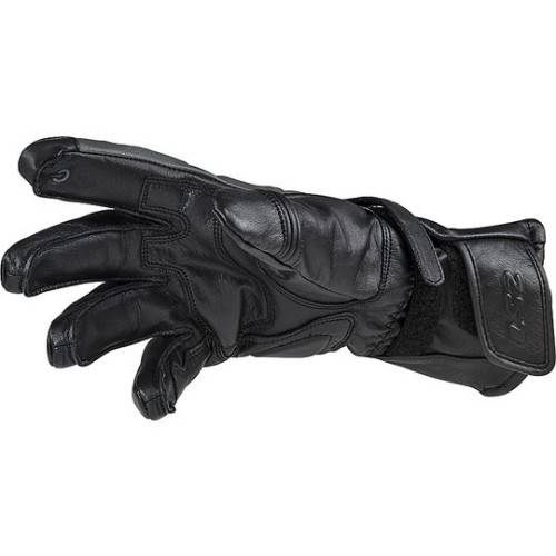 GUANTO MOTO LS2 ONYX MAN GLOVES BLACK  LEATHER